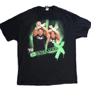 2007 d-generation X WWE shirt